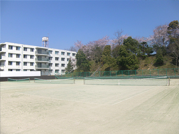 静岡聖光学院テニスコート改修工事